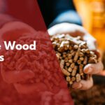 Apple wood pellets