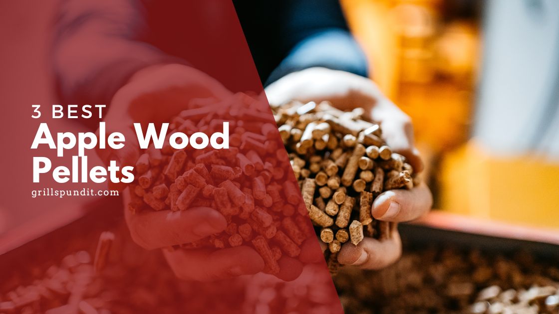 Apple wood pellets
