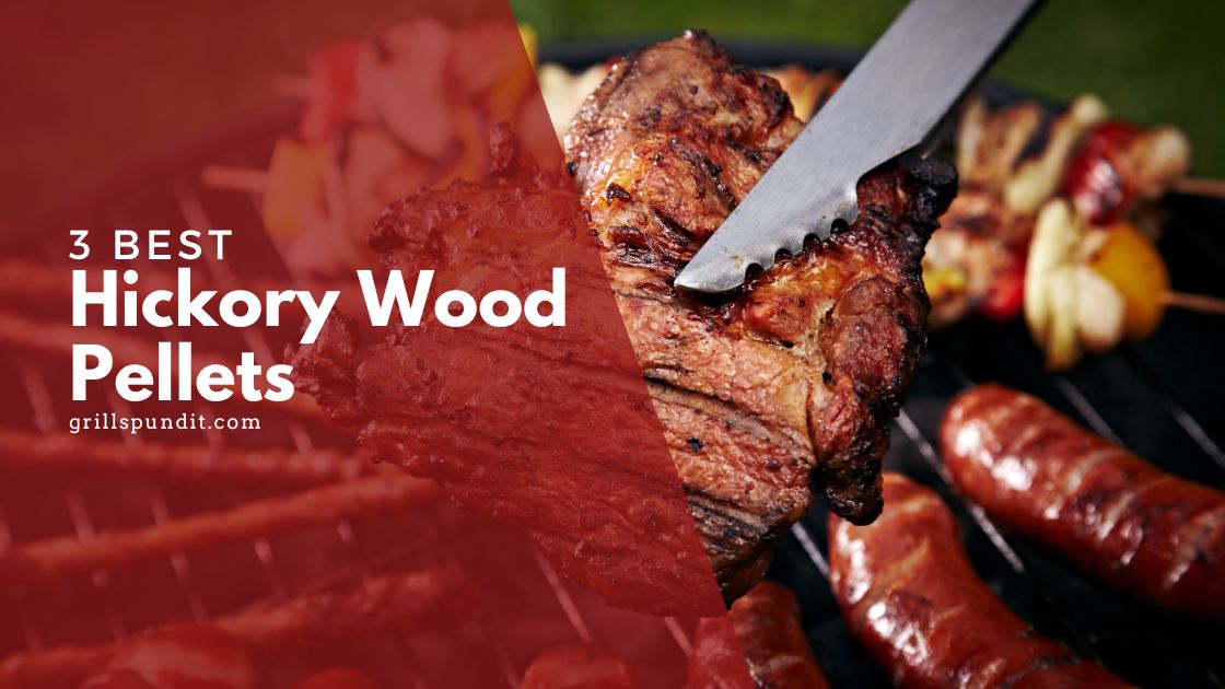 Hickory wood pellets