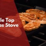 Griddle top for gas stove