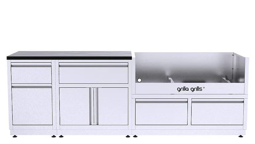 Grilla grills outdoor kitchen 3 piece