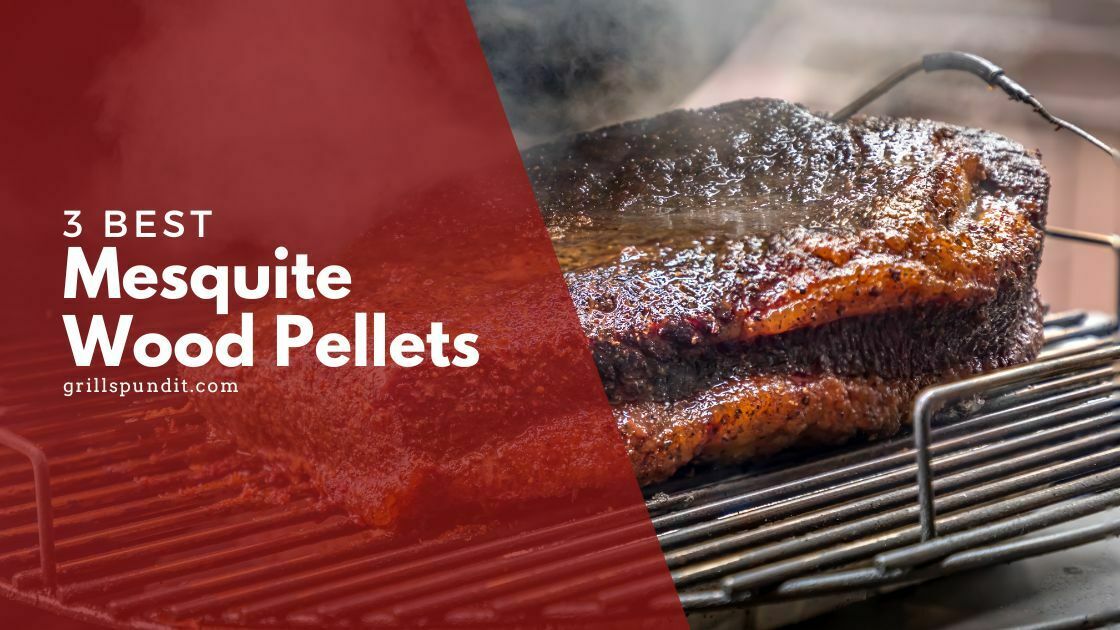 Mesquite wood pellets