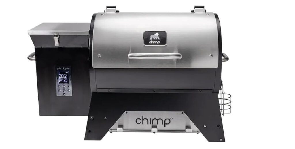 Perfect for tailgating, camping, your backyard or anywhere else, the Chimp is durably constructed with versatility in mind. Now, you can take it anywhere, and control it anywhere with Grilla Grills New Alpha Connect Control Board.