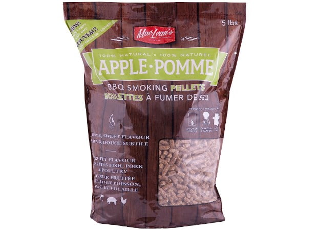 Maclean's outdoor apple wood pellets