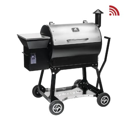 Grilla grills silverbac all-terrain alpha connect - wifi