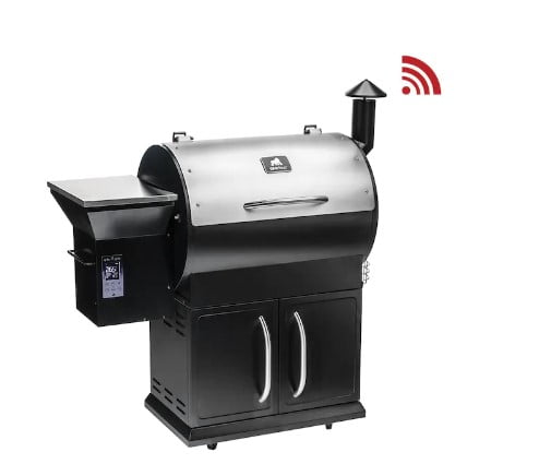 Grilla grills silverbac wood pellet grill alpha connect (wifi)