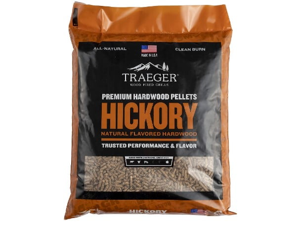 Traeger hickory wood pellets