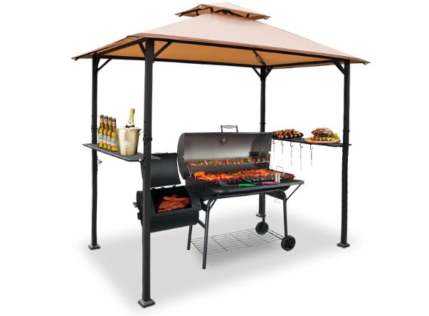 Outdoor kitchen cover ideas warmally grill gazebo bbq patio shelter canopy