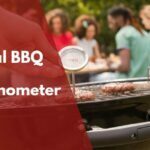 Digital bbq meat thermometer