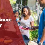 Bbq sauce caddy