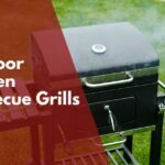 Outdoor kitchen barbecue grills