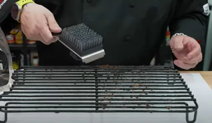 How to clean a ceramic grill grate brush grates