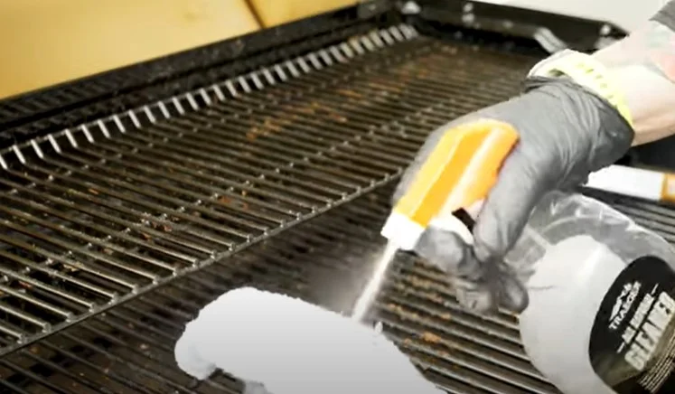 How to clean a ceramic grill grate soak grates