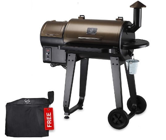 Z grills wood pellet grill with smoker